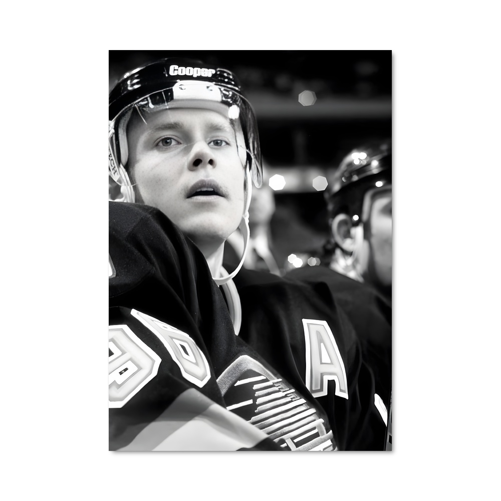 Poster Le Banc du Héros – affiche Hockey sur glace